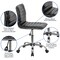 Merrick Lane Amelie Home Office Chair Ergonomic Executive Ribbed Low Back Armless Computer Desk Chair - Base, Frame & Border